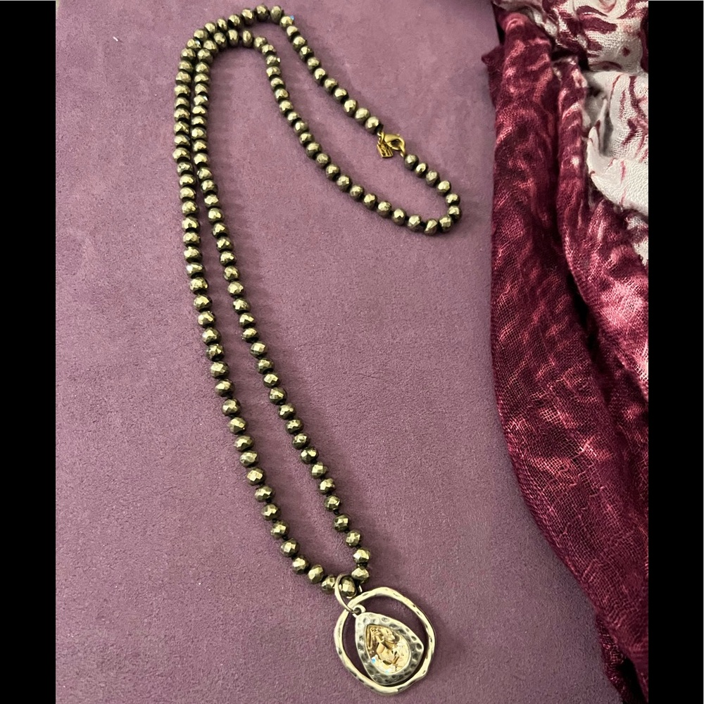 Grace and Heart Necklace and pendant combo